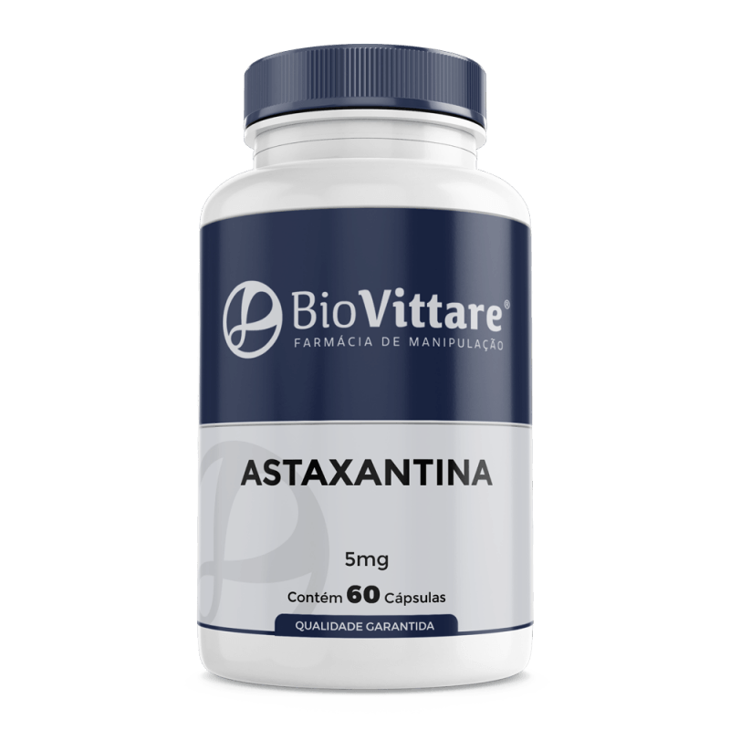 Astaxantina 5mg 60 Cápsulas