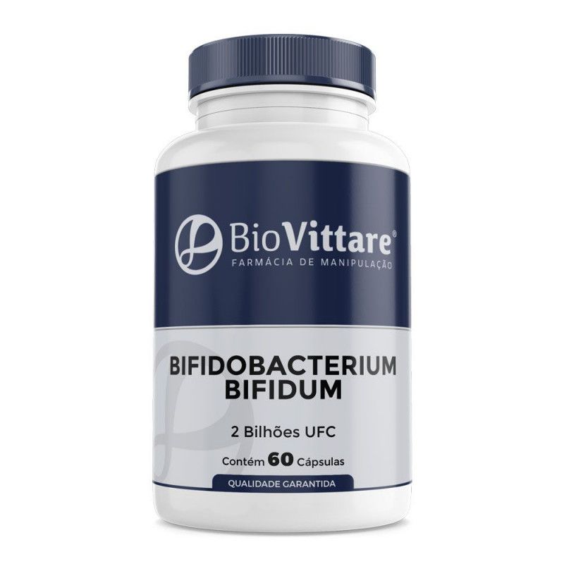 Bifidobacterium Bifidum 2 Bilhões UFC 60 Cápsulas