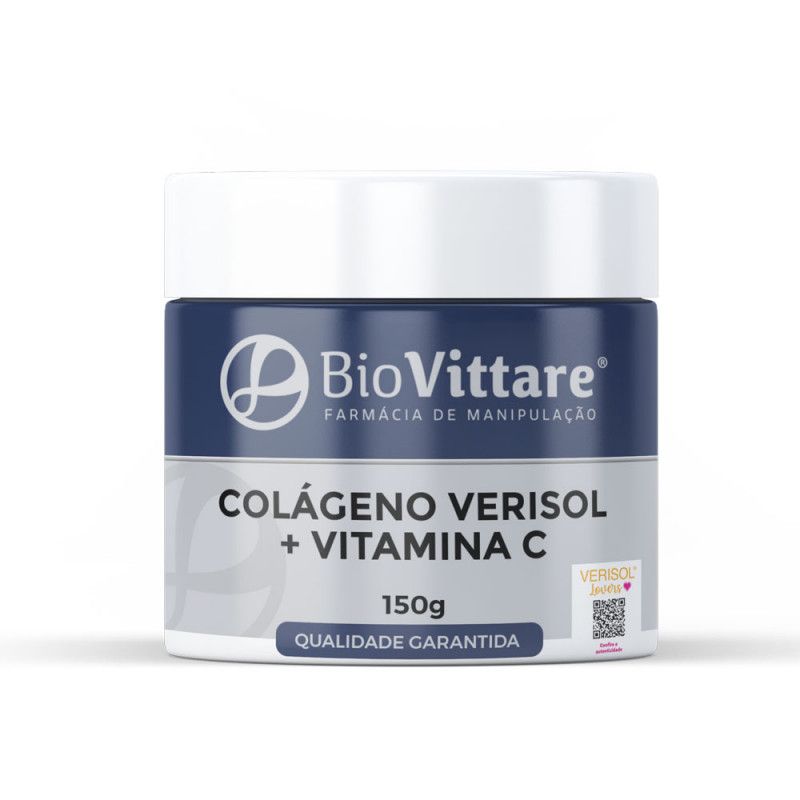 Colágeno Verisol + Vitamina C 150g com Selo de Autenticidade