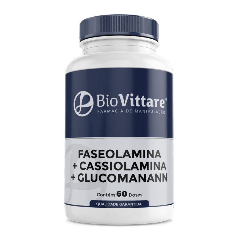 Faseolamina + Cassiolamina + Glucomannan 60 Doses