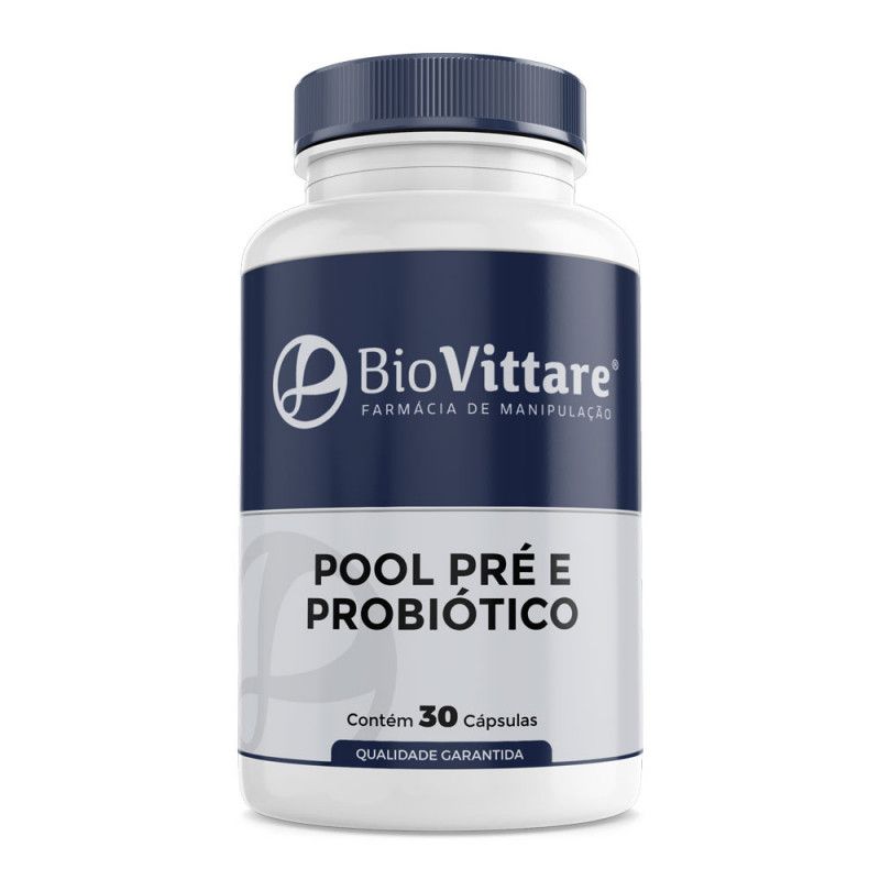 Pool Pré e Probiótico 30 cápsulas – Saúde Intestinal