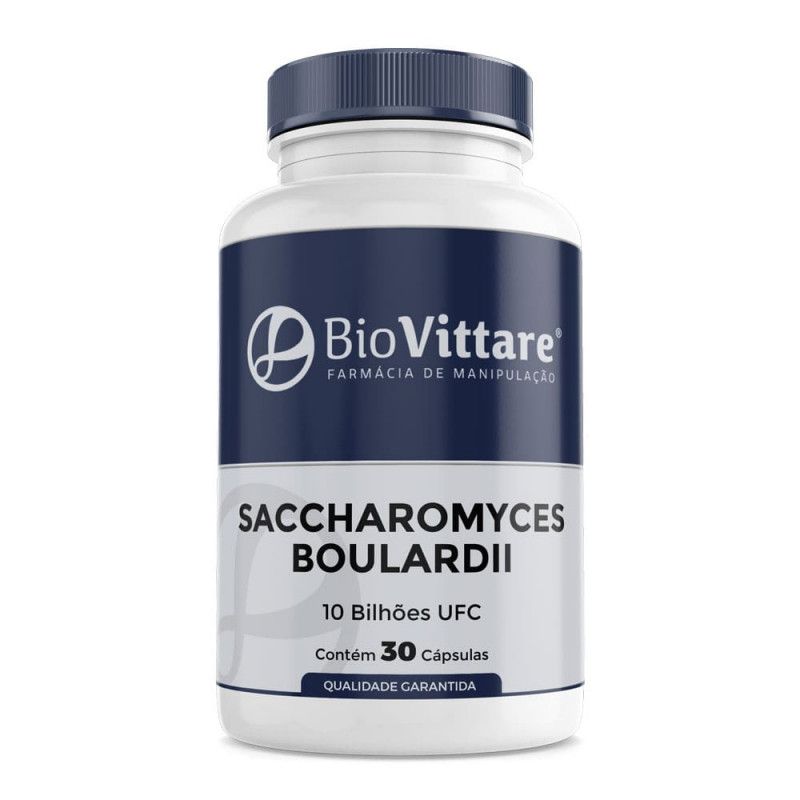 Saccharomyces Boulardii 10 Bilhões UFC 30 Cápsulas (Probiótico)
