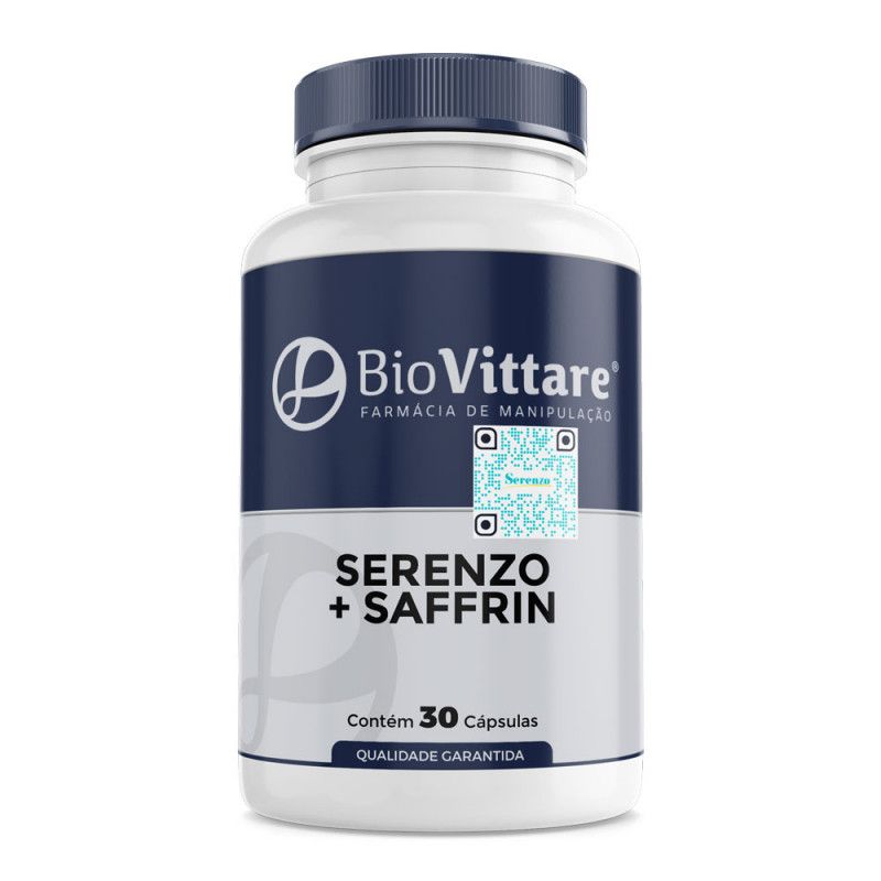 Serenzo + Saffrin 30 Cápsulas 