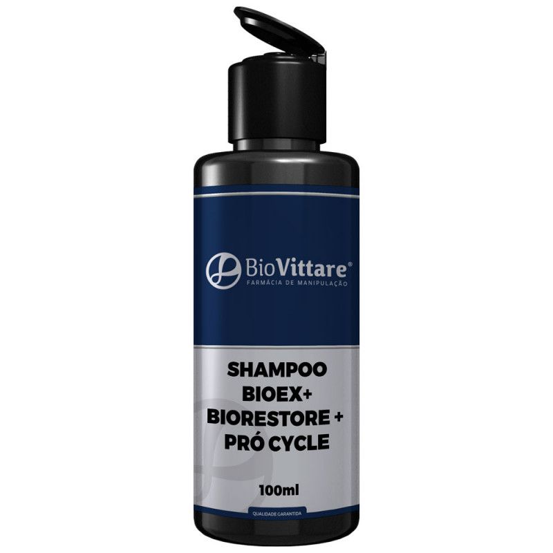 Shampoo Bioex + BioRestore + Pró Cycle Hair 100ml