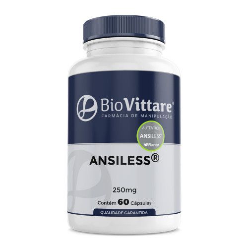 Ansiless® 250mg 60 Cápsulas |  Com Selo de Autenticidade