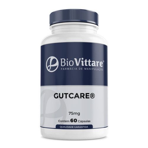 GutCare 75mg 60 Cápsulas – Melhora da Digestão e Intestino