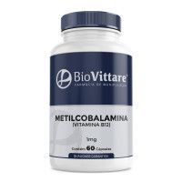 Metilcobalamina (Vitamina B12) 1mg 60 Cápsulas